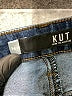 Kut from the Kloth Solid Blue Jeans Size 14 - photo 7