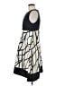 Perceptions 100% Polyester Graphic Gray Casual Dress Size 8 - photo 5