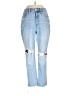 Madewell Graphic Blue Jeans Size 30 waist - photo 1