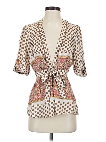 BCBGMAXAZRIA 3/4 Sleeve Blouse (view 1)