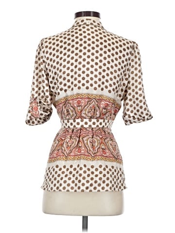 BCBGMAXAZRIA 3/4 Sleeve Blouse (view 2)