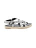 Marc Fisher LTD Silver Sandals Size 9 1/2 - photo 1