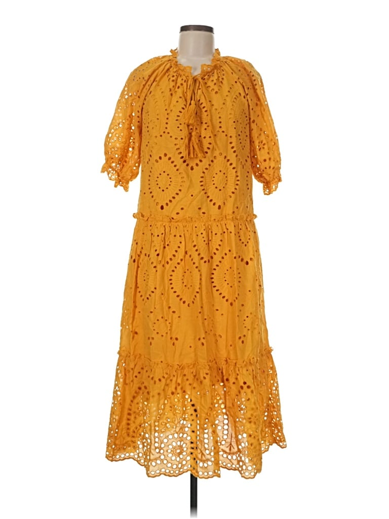 Pre-owned Opt Cocktail Dress In Yellow