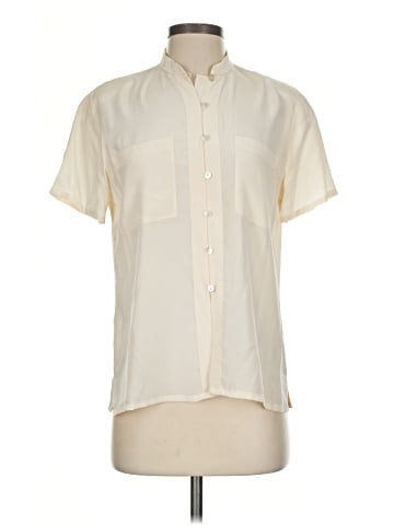 Rena Rowan Short Sleeve Silk Top (view 1)