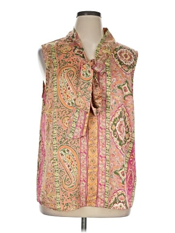 Tahari by ASL Sleeveless Blouse (view 1)