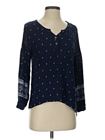 Honey Punch Long Sleeve Henley (view 1)