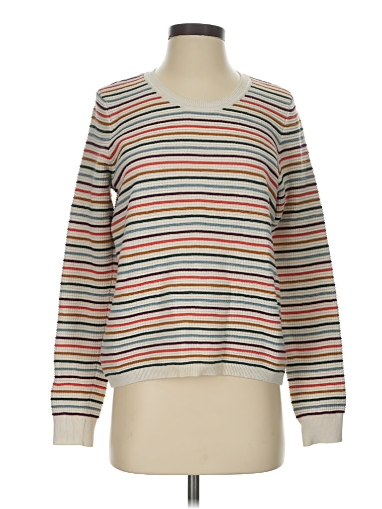 Pre-owned Faherty Pullover Sweater In Tan