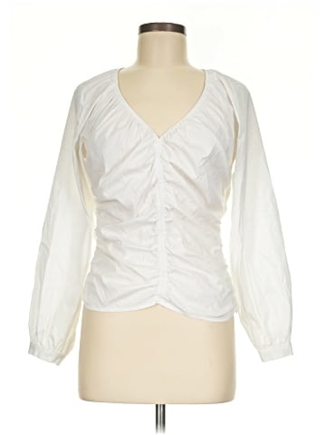 White House Black Market 3/4 Sleeve Blouse (view 1)