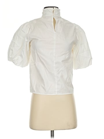 FRAME Short Sleeve Blouse (view 1)