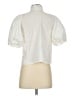 FRAME Ivory Short Sleeve Blouse Size XS - photo 2