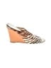 Calvin Klein Color Block Ivory Wedges Size 7 1/2 - photo 1