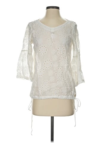 Johnny Was 3/4 Sleeve Blouse (view 1)