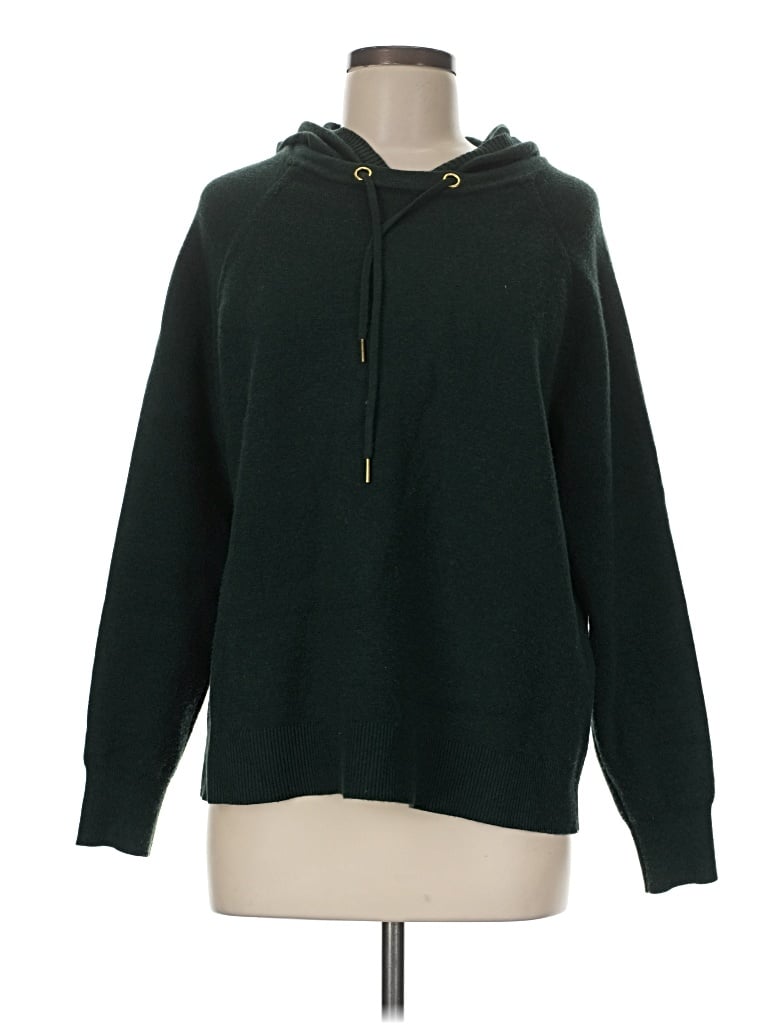Pre-owned Moth Zip Up Hoodie In Green