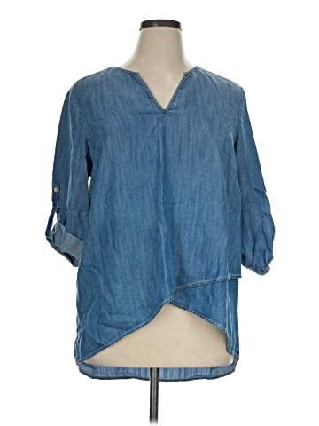 Karen Kane 3/4 Sleeve Blouse (view 1)