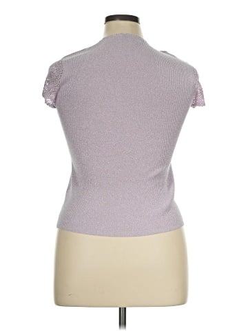 August Silk Short Sleeve Top (view 2)