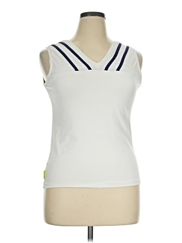 Pure Lime Sleeveless T-Shirt (view 1)