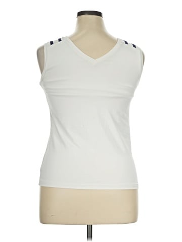 Pure Lime Sleeveless T-Shirt (view 2)