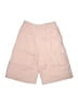 Nicholas 100% Linen Solid Tan Cargo Shorts Size 6 - photo 2
