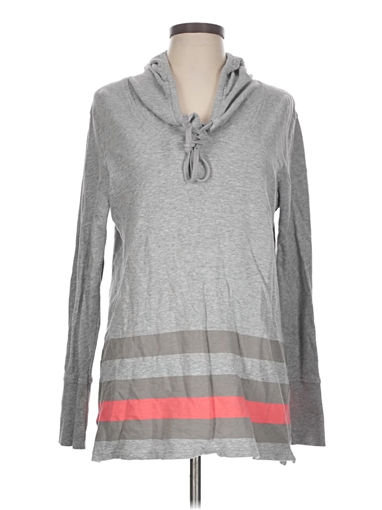 Pre-owned Caslon Fleece Jacket In Gray