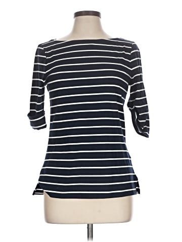 Lauren by Ralph Lauren 3/4 Sleeve T-Shirt (view 2)