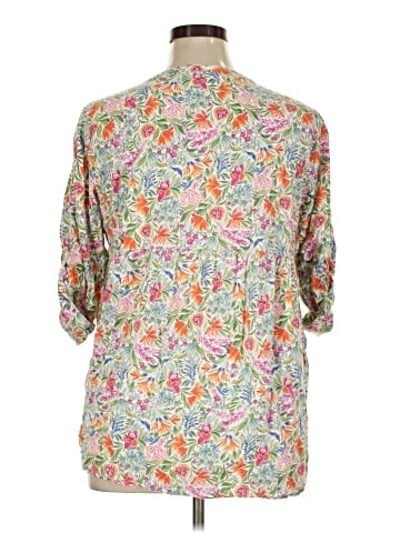 Jones New York 3/4 Sleeve Blouse (view 2)