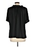Haband! 100% Polyester Black Short Sleeve Blouse Size L - photo 2
