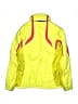 Spyder 100% Polyester Color Block Yellow Green Snow Jacket Size 18 - photo 2