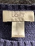 Ann Taylor LOFT Outlet 100% Cotton Blue Pullover Sweater Size S - photo 7