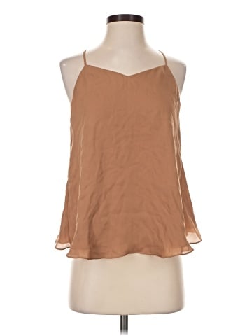 Haute Hippie Sleeveless Silk Top (view 1)