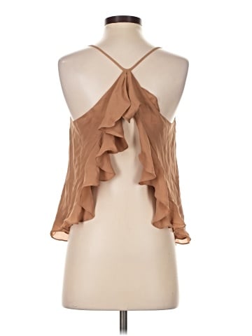 Haute Hippie Sleeveless Silk Top (view 2)
