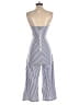 MadRag 100% Polyester Stripes Blue Jumpsuit Size S - photo 2
