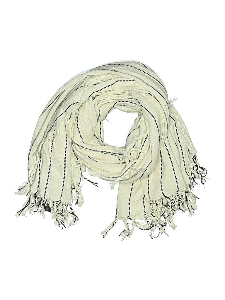 Pre-owned Zara Scarf In Ivory