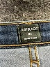 Just Black Chevron-herringbone Blue Jeans Size 31 waist - photo 7