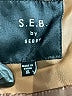 Sebby 100% Polyurethane Solid Brown Jacket Size XL - photo 6