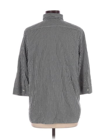 Real Clothes 3/4 Sleeve Button-Down Shirt (view 2)