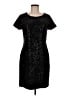 CeCe Stars Black Cocktail Dress Size M - photo 1