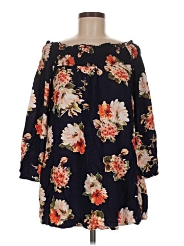 Band of Gypsies 3/4 Sleeve Blouse (view 1)
