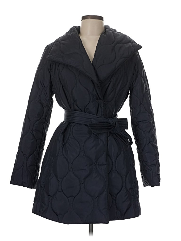 Pre-owned Tahari Coat In Blue