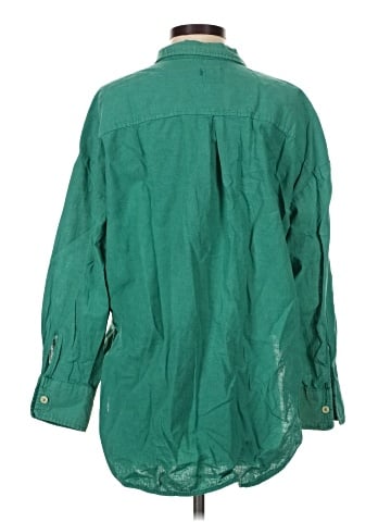 Maeve Long Sleeve Button-Down Shirt (view 2)