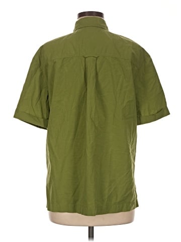 Madewell Signature Poplin Short-Sleeve Button-Down Shirt (view 2)