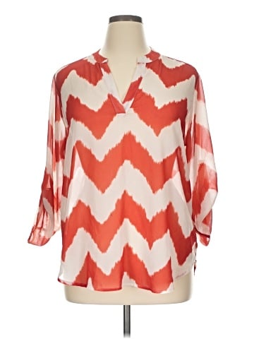 Cato 3/4 Sleeve Blouse (view 1)