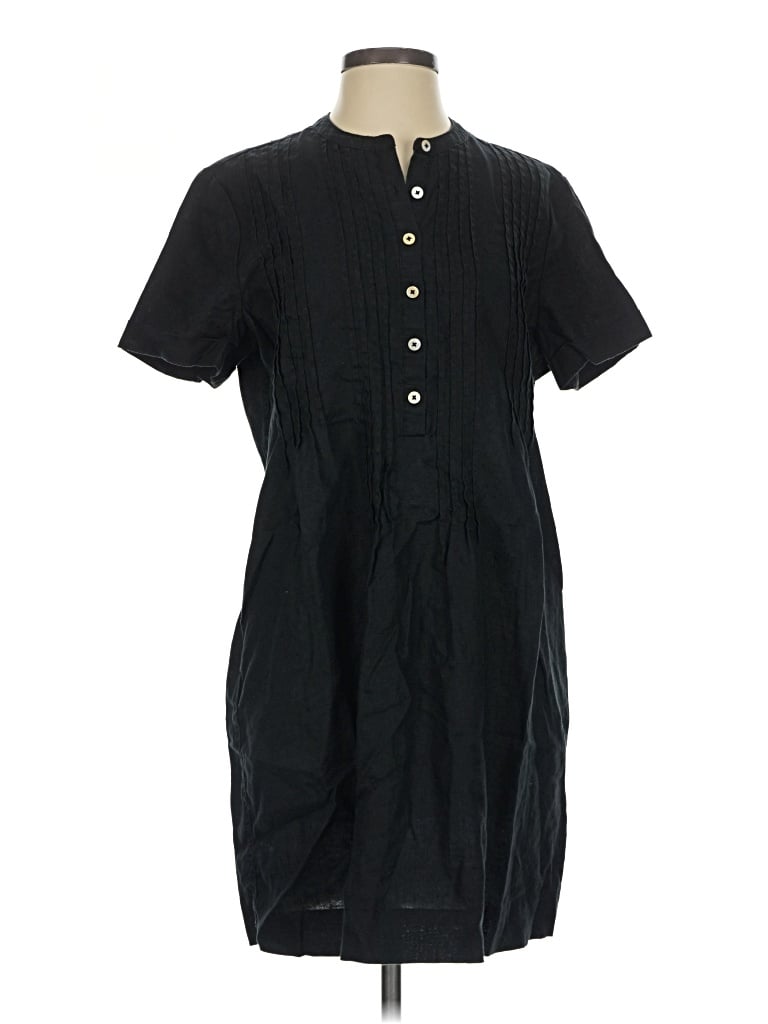 Pre-owned Quince Casual Dress In Black