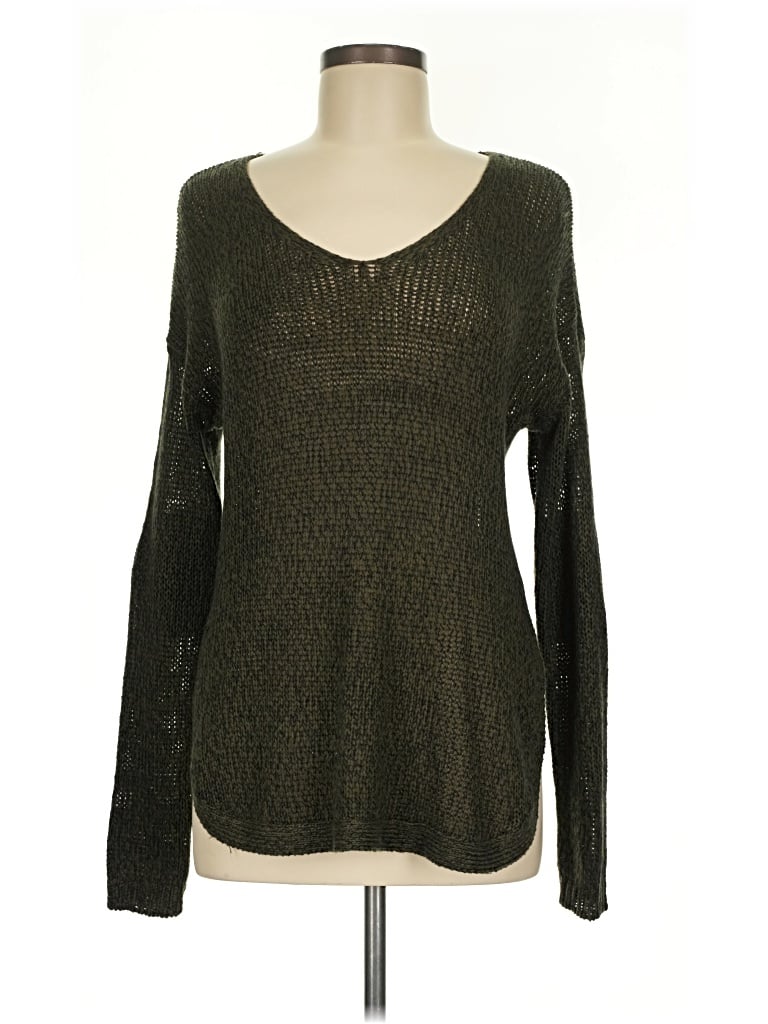 Pre-owned Harper Heritage Pullover Sweater In Green