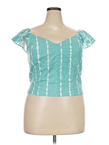 a.n.a. A New Approach Short Sleeve Top (view 1)