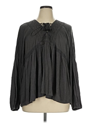 Lucky Brand Long Sleeve Blouse (view 1)