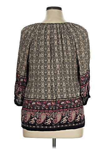 Ava Christine 3/4 Sleeve Blouse (view 2)