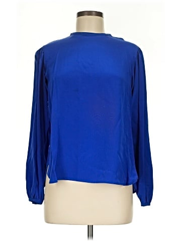Evan Picone Long Sleeve Silk Top (view 1)