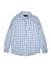 Vineyard Vines 100% Cotton Checkered-gingham Blue Long Sleeve Button-Down Shirt Size 16 - photo 1