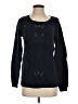 SONOMA life + style 100% Cotton Chevron-herringbone Blue Pullover Sweater Size S - photo 1
