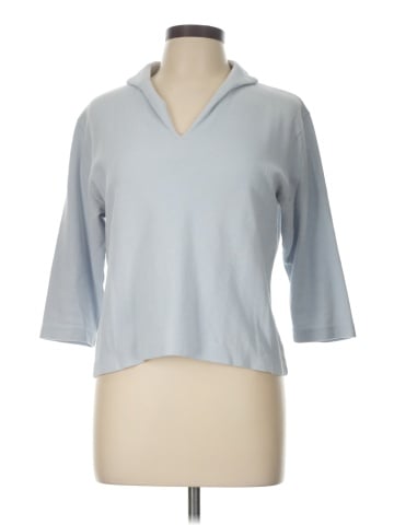 Lizwear by Liz Claiborne 3/4 Sleeve T-Shirt (view 1)